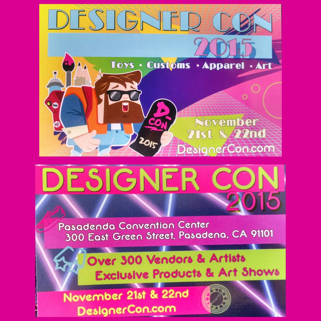 5149 & 1/2 Art will be at Designer Con 2015!